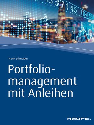 cover image of Portfoliomanagement mit Anleihen